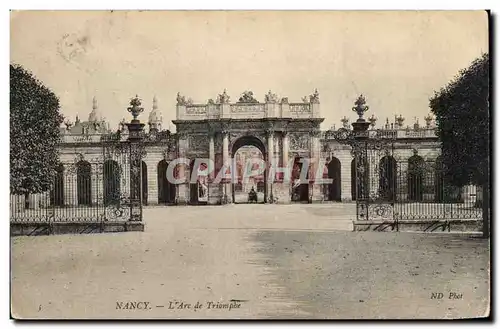 Nancy - L&#39Arc de Triomphe - Cartes postales