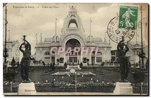 Exposition Nancy - Palais des Fetes - Cartes postales