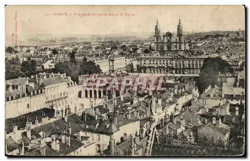 Nancy - Vue Generale prise de St Epvre - Cartes postales