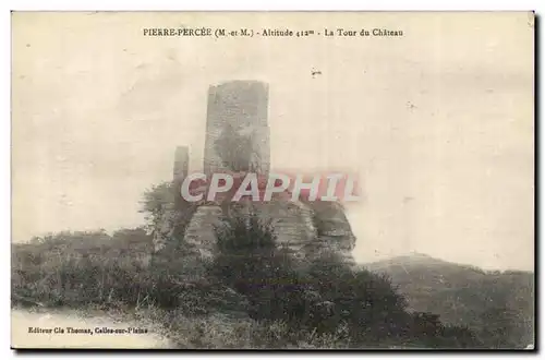 Pierre Percee Cartes postales La tour chateau