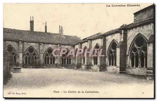 Toul Cartes postales Le cloitre de la cathedrale