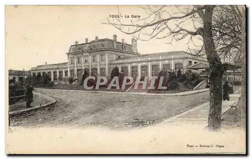 Toul Cartes postales La gare