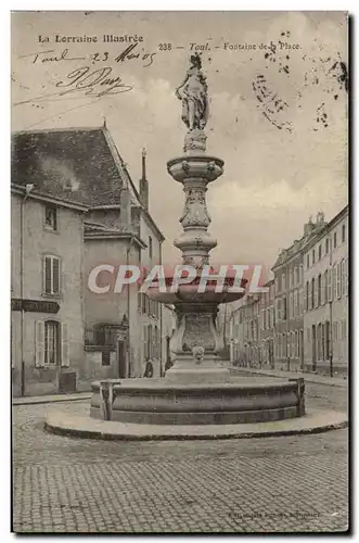 Toul Cartes postales Fontaine de la place