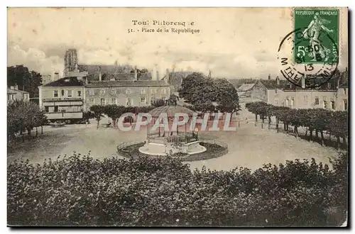 Toul Cartes postales Place de la Republique