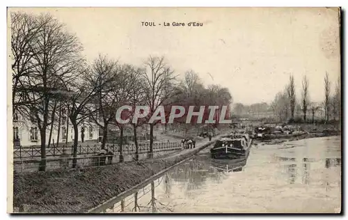 Toul Cartes postales La gare d&#39eau