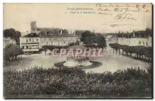 Toul Ansichtskarte AK Place de la Republique