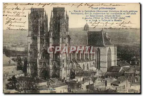 Toul Ansichtskarte AK Vue de la cathedrale