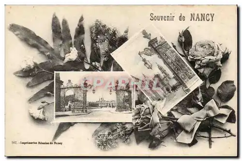 Nancy Cartes postales Souvenir