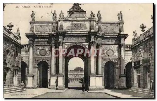 Nancy Cartes postales Arc de triomphe