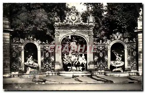 Nancy Ansichtskarte AK Place Stanislas Fontaine de Neptune