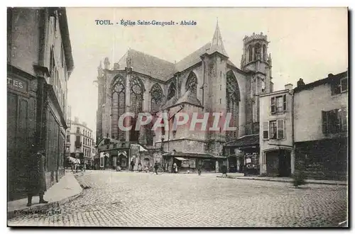 Toul Cartes postales Eglise Saint Gengoult Abside