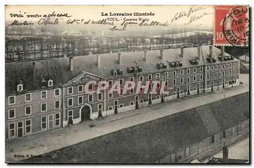 Toul - Caserne Rigny - militaria - Cartes postales