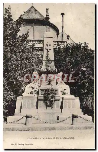 Luneville - Monument Commemoratif - Cartes postales