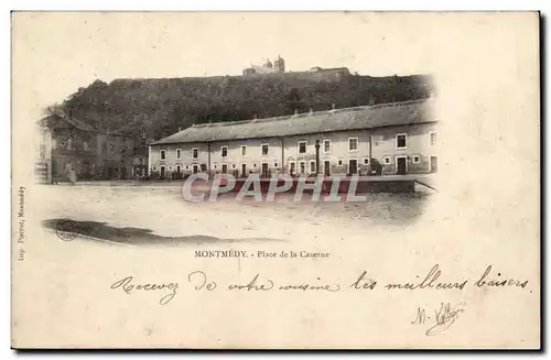 Monmedy - Place de la Caserne - Cartes postales -