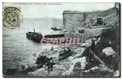 Marseille - Chateau d&#39If - l&#39Embarcadere - Cartes postales