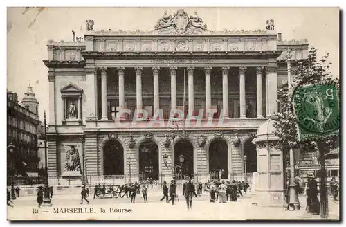 Marseille - La Bourse - Cartes postales