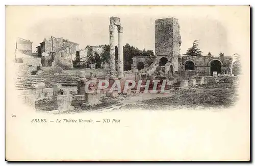 Arles Cartes postales Le theatre romain