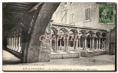 Aix en Provence Ansichtskarte AK Le cloitre Cathedrale St Sauveur