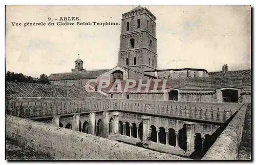 Arles Ansichtskarte AK Vue generale du cloitre Sainte TRophime