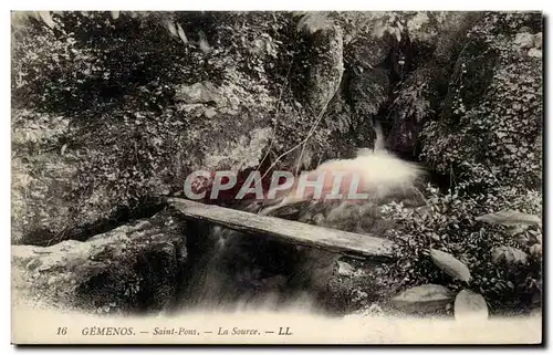 Gemenos Cartes postales Saint Pons La source