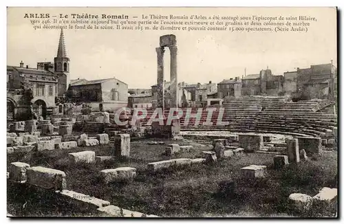 Arles Cartes postales Le theatre romain