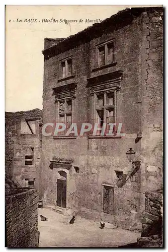 Les Baux Ansichtskarte AK Hotel des Seigneurs de Manville