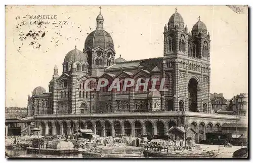 Marseille - La Cathedrale - Cartes postales