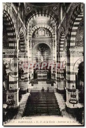 Marseille - Notre Dame de la Garde - Interieur de la Basilique - Cartes postales