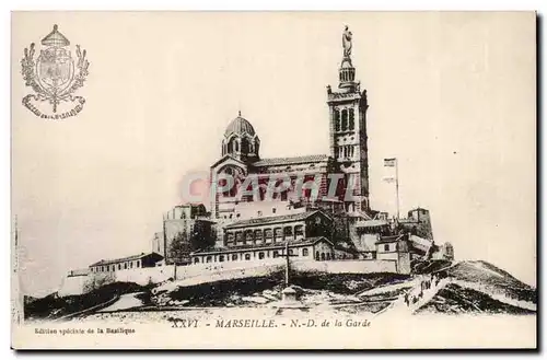 Marseille Cartes postales ND de la garde