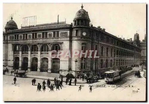 Marseille Ansichtskarte AK La poste