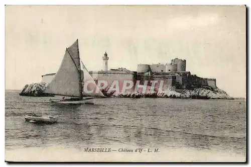 Marseille Cartes postales Chateau d&#39if