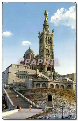 Marseille Cartes postales Basilique ND de la garde