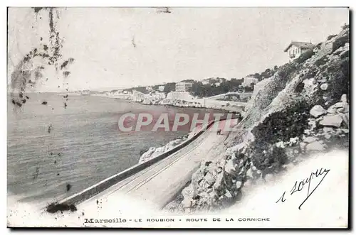 Marseille Ansichtskarte AK Le Roubion Route de la corniche