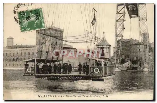 Marseille Cartes postales La nacelle du transbordeur