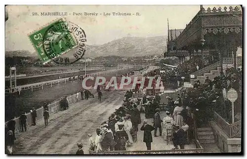 Marseille Cartes postales Parc Borely Les tribunes (hippodrome courses hippiques)