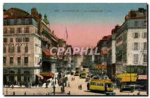 Marseille Cartes postales La cannebiere