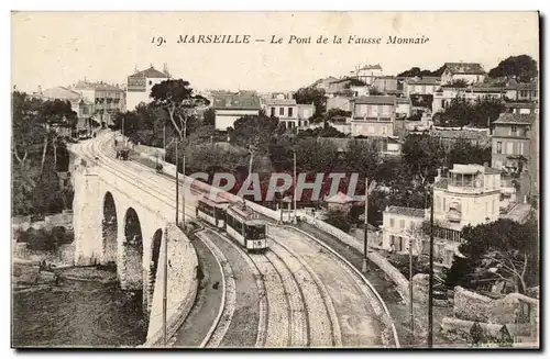 Marseille Cartes postales Le pont de la fausse monnaie