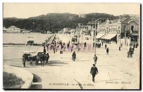 Marseille Cartes postales La plage du Prado