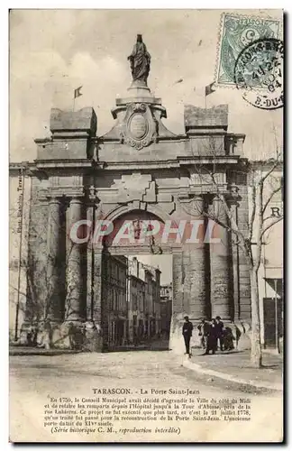 Tarascon Ansichtskarte AK La porte Saint Jean