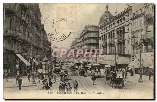 Cartes postales Marseille La rue de Noailles