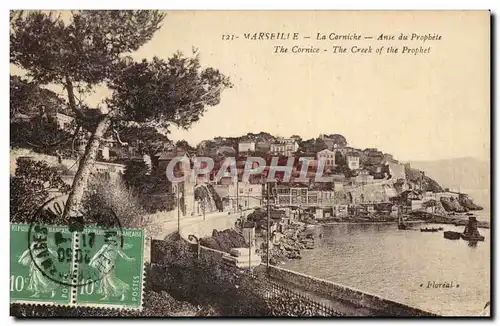 Marseille Cartes postales la corniche anse du prophete