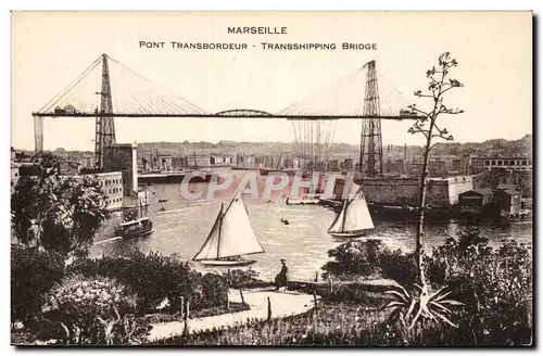 Marseille Cartes postales Pont transbordeur