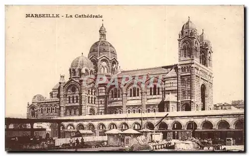 Marseille Cartes postales La cathedrale