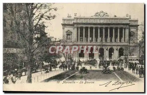 Marseille - La Bourse - Cartes postales