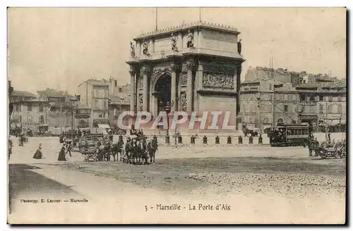 Marseille Cartes postales La porte d&#39Aix