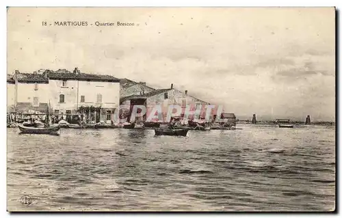 Martigues Ansichtskarte AK Quartier Brescon