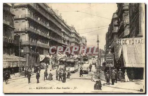 Marseille Cartes postales Rue Noailles