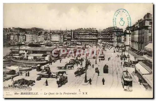 Marseille - Le Quai de la Fraternite - Cartes postales