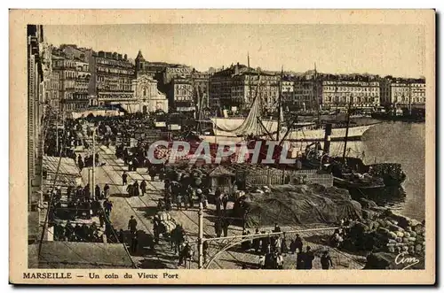 Marseille - Un Coin du Vieux Port - Cartes postales