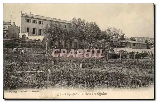 Carpiagne - Le Mess des Officiers - Cartes postales